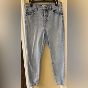 Loft Curvy High Rise Skinny 8